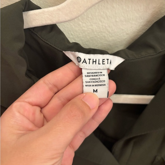 Athleta Avenue Romper - Aspen Olive Green - Picture 3 of 4